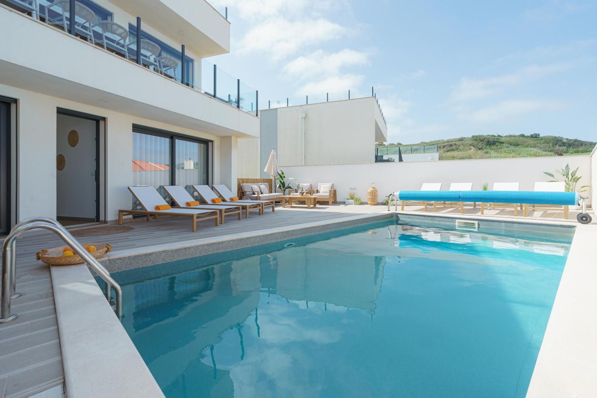 Beach Villa With Ocean View Lourinhã Eksteriør bilde