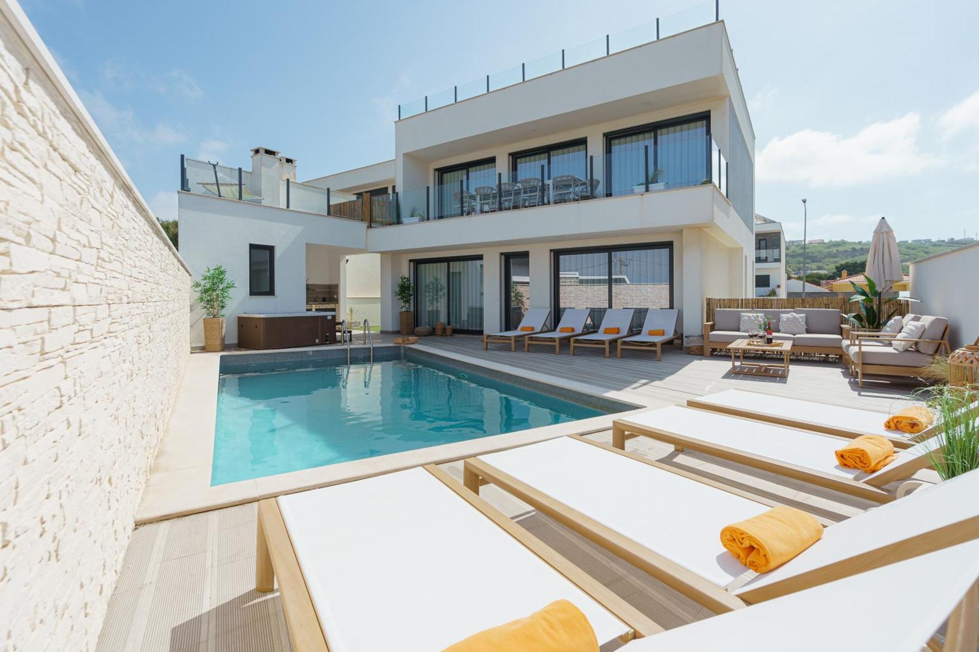 Beach Villa With Ocean View Lourinhã Eksteriør bilde