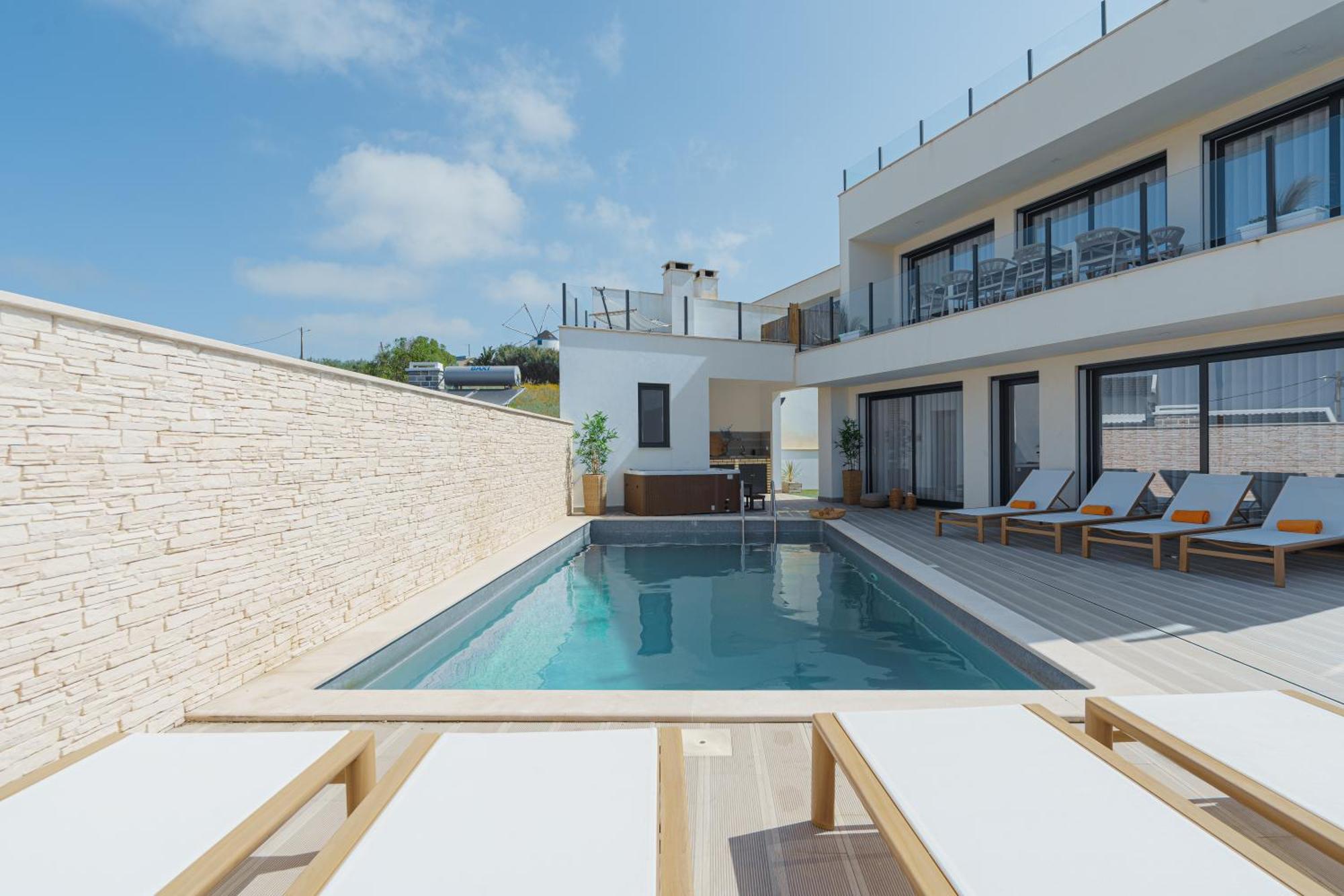 Beach Villa With Ocean View Lourinhã Eksteriør bilde